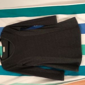 Women's size S altar'd state knit top in dark gray